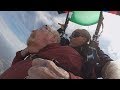 93-year-old World War II vet checks skydiving off his bucket let