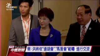 洪秀柱今登陸 是否＂一中各表＂受關注　20161030 公視中晝新聞