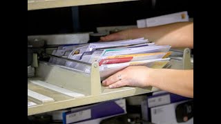 USPS DBC Sorting Machine in Action.