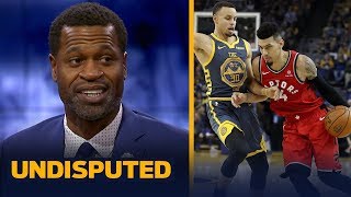 Stephen Jackson reacts to the Raptors' win over Warriors without Kawhi Leonard | NBA | UNDISPUTED