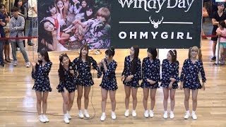 160618 오마이걸 (Oh My Girl) - Windy Day , LIAR LIAR , 한 발짝 두 발짝 , CLOSER - 코엑스 (Coex) 게릴라 콘서트