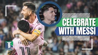 Facundo Farias REVEALS why he CELEBRATED with Lionel Messi after his FIRST Inter Miami GOAL