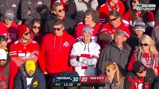 Michigan RB throws jump pass leading to TD vs Ohio State