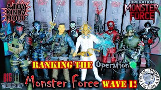 Ranking the OPERATION MONSTER FORCE Wave 1!