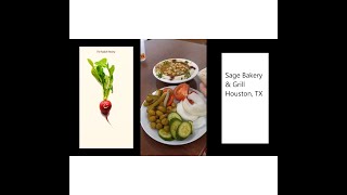 Sage Bakery \u0026 Grill Review  #houston #asmr