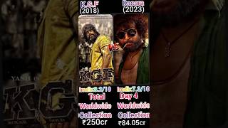 K.G.F Chapter:1 V/s Dasara Movie Box Office Collection Comparison #shortfeed