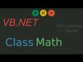 Visual Basic Episode 19: Using the Math Class