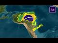 Map Animation in After Effects | Geolayers 3