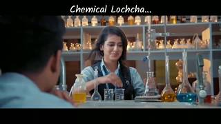 Priya Prakash Varrier & Roshan Abdul | OruAdaarLove | Chemistry Lab Priya Prakash Status | Jashtatus