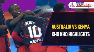 Kho Kho World Cup 2025: Top Highlights as Australia Men's Team Lost to Kenya with 54-58