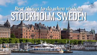 Best Things to do in Stockholm Sweden | Gamla Stan, Travel Tips & More!