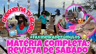 REVISTA DE SÁBADO #tvtem EM MARÍLIA ENTREVISTA #faxineiradetúmulos 📺 ¦ Jaqueline Alveres 🌟