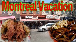 Montreal Vacation [4K] Yummy food I had in Montreal