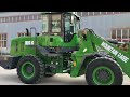 SA936 wheel loader with green color