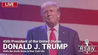 LIVE REPLAY: President Trump Visits the South Bronx in New York - 5/23/24