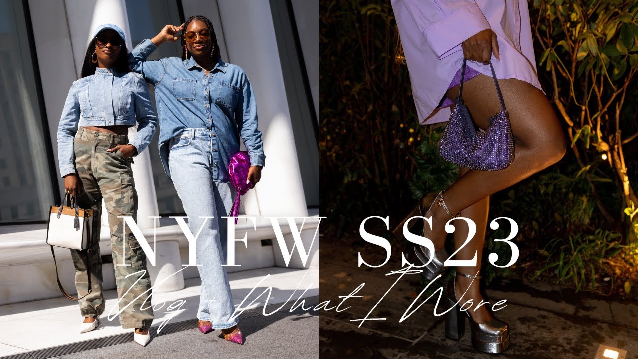 New York Fashion Week SS23 Vlog + What I Wore | The Daily Seyi - YouTube