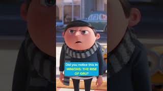 Did you notice this in MINIONS: THE RISE OF GRU