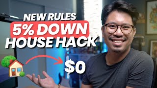 House Hacking Just got a LOT Cheaper - New Conventional Rules 2023