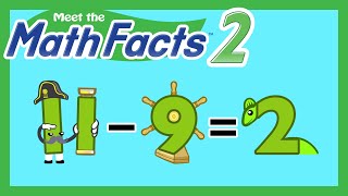 Meet the Math Facts Addition & Subtraction Level 2 - Character Drills