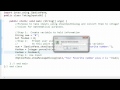 showInputDialog - Conversion String to int
