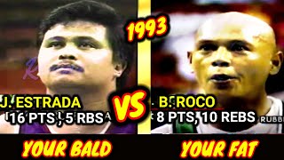 Bembol Roco vs Jinggoy Estrada (  ayaw mamasa  🤣 ) 1993 Star Olympics