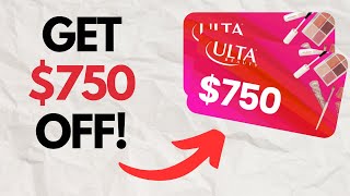 Get The Ulta Beauty $750 Coupon Code! | Get $750 OFF at Ulta Beauty