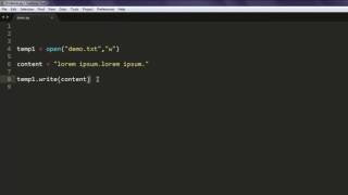 Write Text File in Python