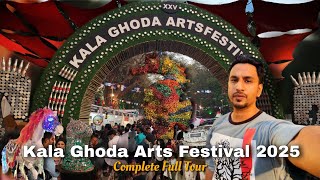 Kala Ghoda Arts Festival 2025 Full Tour | Stalls, Arts, Dress \u0026 Shopping | Detail Vlog