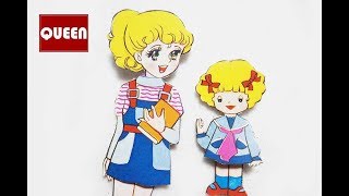 [Doll*Toy*QUEEN] Paper Doll * 추억의 빈티지 종이인형 * 샌디 * 오리기 영상