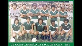 Há 40 anos o Guarani era campeão da Série B do Campeonato Brasileiro.
