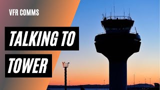 How to Land at a Towered Airport | Class D Arrival | VFR Radio Comms