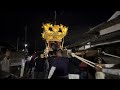 令和6年　肩合わせ　練習風景　甲八幡神社秋祭り