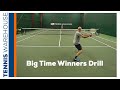 Want to hit harder?! How to Add POWER to Your Tennis Game with our Weekly Drill: BIG TIME WINNERS! 💥