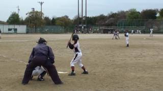 新屋クラブ 2015年連絡協議会旗争奪少年野球大会　第2戦 vs 緑ヶ丘ウィングスA