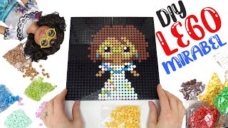 Disney Encanto DIY Mirabel Lego Art Project Creation! Crafts for Kids