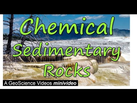 Which is a chemical sedimentary rock?