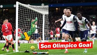 Son Heung-min 손흥민 Goal against Manchester United 🇰🇷🤯🥶🔥😱