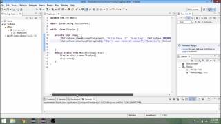 Java Tutorial | How to make & use dialog boxes!