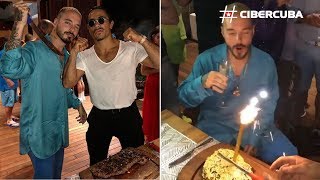J Balvin celebra un excéntrico y polémico cumpleaños con el famoso chef Salt Bae