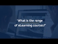 5: What is the range of eLearning courses?