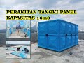 Project Perakitan Tangki Panel 16m3 Rooftank Tasikmalaya | CV. AVTECH GLOBAL FIBREGLASS