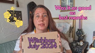 Witchbox July 2024 Unboxing! Was it as good as last month? Will I keep getting the box?