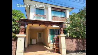 Casa Ville Bangna ขายบ้านคาซ่าวิลล์ บางนา 3 นอน 3 น้ำ 4,800,000