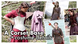 Making a Fantasy Corset for Narnia Costumes + Details of Susan's Outfits