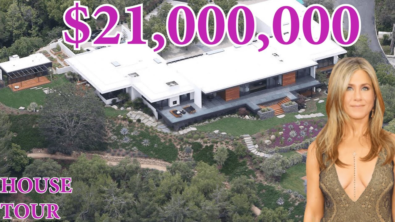 A LOOK INSIDE JENNIFER ANISTON $21 MILLION BEL AIR MANSION | MANSION ...