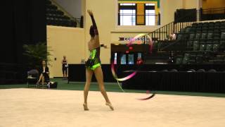 Gabrielle Lowenstein - Ribbon - All Around Final - 2013 U.S. Rhythmic Championships