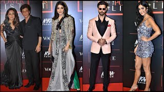 Vogue X Nykaa Fashion: Power List 2019 | RED CARPET | Shah Rukh Khan, Katrina Kaif, Janhvi, Hrithik