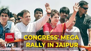 Congress Rally Live In Jaipur | Breaking News Live | India Today Live