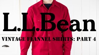 Vintage Flannels part 4:  LL Bean Chamois Shirt