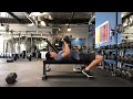 db eccentric accentuated bench press